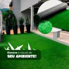 10m2 Grama Sintética Decorativa Esportiva 10mm - 1m X 10m