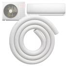 10mt Tubo Esponjoso Isolante Blindado Branco ou Preto 1/2 ou 1/4 ou 3/8