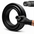 10Mts Mangueira 1/4 de Alta Pressão Ar / Água para Compressor e Lavadora