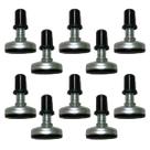 (10pçs) Sapata, Pé Nivelador C/ Bucha 13mm Rosca 3/8 X 25mm (10pçs) Sapata, Pé Nivelador C/ Bucha 13mm Rosca 3/8 X 25mm