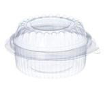 10un Embalagem Mini Doce Redondo Tampa Articulada 125ml