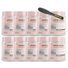 10UN Gel Pimenta Negra Nano Caffein 1KG Hidramais+Espátula