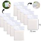 10un. Notas Adesivas Quadradas Transparentes Para Estudantes Bloco Post It - 7,5 x 7,5cm - 500 Folhas