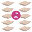 10un prato mini petisqueira quadrado aperitivos bege