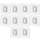 10X Adesivos De Parede Simples 6cm Cor Natural - Ou