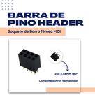 10x Barra de Pino Femea MCI 2x4 (8 pinos)