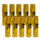 10x Bateria Para Lanterna SD18650 Com 9800mAh, Recarregável