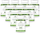 10x Cálcio MDK (Cálcio, Magnésio, Vitamina D e Vitamina K2) 60 Capsulas de 530mg Tuttiflora