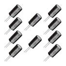 10x Capacitor Eletrolítico 4700uf x 25v 105º Kit c/ 10 Peças