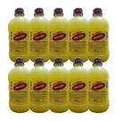 10x Cera Liquida Carnauba Produto Brilho Carro Pintura 500ml