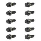 10x Chave Push Button 2 Terminais N/A Psb-11b - Preto