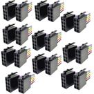 10x Chicote Plug Radio Universal 16 vias Iso Femea 1o Linha
