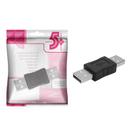 10x Conector Adaptador Usb Macho X Macho Emenda Junção Cabo