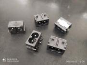10x Conector Bipolar 8 Para Fonte Db-8 2,5amp 250v 10x Conector Bipolar 8 Para Fonte Db-8 2,5amp 250v