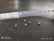10x Conector Coaxial Rf Crs5001-1003f Smd 3,6x1,95x3,8mm