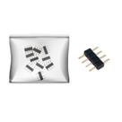 10x Conector Emenda Rápida 4 Vias Fita Led Rgb 3528/5050