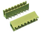 10x Conector Stlz 5,08mm 8vias Kf2edgr-5,08-08p Macho 90º