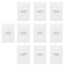 10x Conjunto Tomada 10a Pial Plus+(mais) 61580+ Legrand