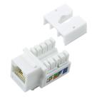 10x Keystone Fêmea Rj45 Cat6 - Alta Qualidade - Original 5+ 10x Keystone Fêmea Rj45 Cat6 - Alta Qualidade - Original 5+