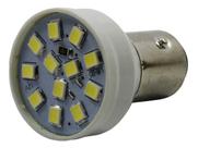 10x Lampada 12 Leds 2 Polos Luz Freio Lanterna 12v - 10pc