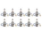 10X Lampada Automotiva Halogena H3 55W 8500k Hid Farol Milha