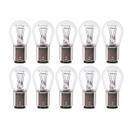 10X Lampada Freio 2Polos Desencontrado 12v 21/5W Bay15d 1034