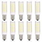 10x Lâmpada Halopin Led E14 12w 88 Leds Lustres Arandela