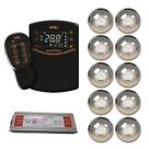 10x led 20w tholz + fonte 240w + smartpool