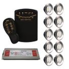 10x led slim rgbw 15w tholz + fonte 180w + basic smartpool.