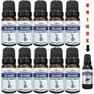10x Óleo Essencial De Alecrim 100% Puro 100ml