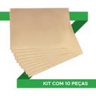 10X Placa Fenolite 10x15 Virgem (kit com 10 placas)