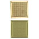 10X Placa Fenolite 4,5x4,5 Furada Pd9 Ilha kit c/ 10 placas