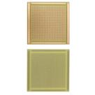 10X Placa Fenolite 6,5x6,5 Furada Pd9 Ilha kit c/ 10 placas