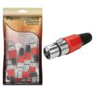 10x Plug Cannon Fêmea - Premium Profissional - Série Chrome 10x Plug Cannon Fêmea - Premium Profissional - Série Chrome