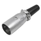 10x Plug Cannon Macho Com Trava Profissional - Série Metal