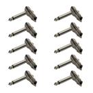 10x Plug P10 Mono Premium Profissional 90º Graus Cachimbo 10x Plug P10 Mono Premium Profissional 90º Graus Cachimbo