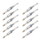 10x Plug P10 Mono Premium Profissional Série Gold Pro 10x Plug P10 Mono Premium Profissional Série Gold Pro