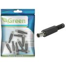 10x Plug P4 2,1mm - 2.1 x 5.5x9mm resistente C/ Rabicho 10x Plug P4 2,1mm - 2.1 x 5.5x9mm resistente C/ Rabicho