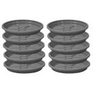 10X Prato Redondo para Vaso (01) Preto NUTRIPLAN 10X Prato Redondo para Vaso (01) Preto NUTRIPLAN