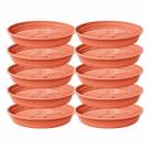 10X Prato Redondo Plástico (1,5) Cor Cerâmica NUTRIPLAN
