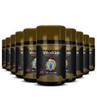 10x vitalkids vitamina c d zinco infantil 30caps mastigavel
