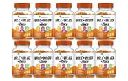 10x Vitamina C + Vitamina D3 + Zinco 60 Caps Flora Nativa