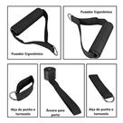 11 Pçs / Set Elásticos Puxar Corda Para Casa Ginásio Equipamentos De Treino De Fitness Exercício