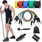 11 Peças Elástico Extensor Exercicio Funcional Elástico Extensor Treinamento Pilates Exercícios
