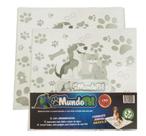 112 Folhas Jornal Biodegradável Mundo Pet 2Kg