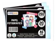 1140 Folhas Papel Fotográfico Glossy Brilhante A6 10x15 260g