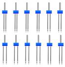 12 Agulhas Duplas Para Máquina De Costura 2mm 3mm e 4mm
