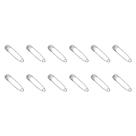 12 Alfinete de Segurança Aço Niquelado 2,8cm Milward