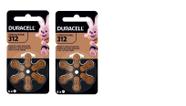 12 Bateria 312 Para Aparelho Auditivo Duracell Original