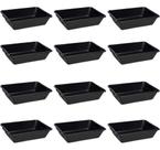 12 Caixas De Massa Pvc 20 Litros 57x38cm Zumplast
